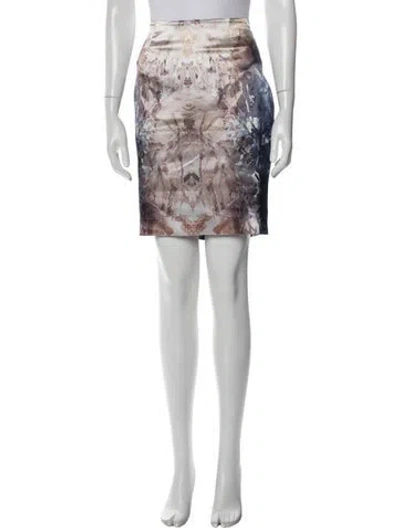 Pre-owned Allsaints Printed Mini Skirt