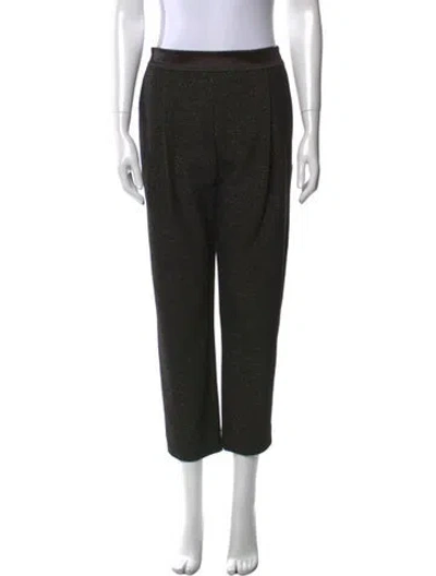 Pre-owned Allsaints Printed Straight Leg Pants In Multi