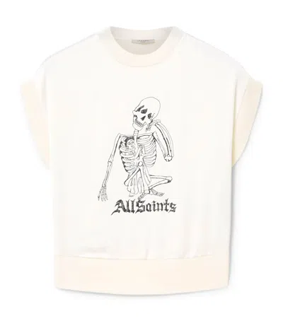 Allsaints Printed Terra T-shirt In White