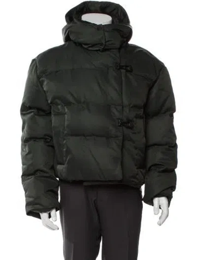 Pre-owned Allsaints Puffer Coat W/ Tags In Green