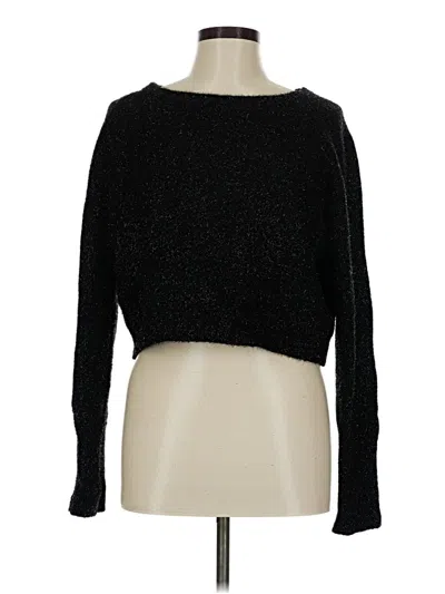 Pre-owned Allsaints Pullover Sweater In Black