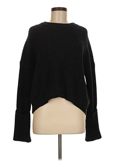 Pre-owned Allsaints Pullover Sweater In Black