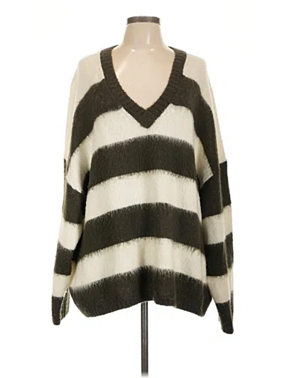 Pre-owned Allsaints Pullover Sweater In Brown