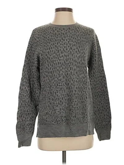 Pre-owned Allsaints Pullover Sweater In Gray