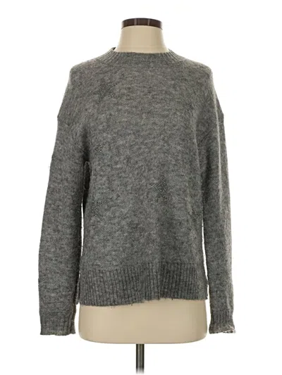Pre-owned Allsaints Pullover Sweater In Gray