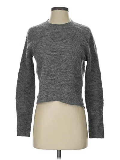 Pre-owned Allsaints Pullover Sweater In Gray