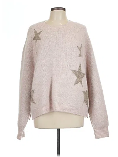 Pre-owned Allsaints Pullover Sweater In Pink
