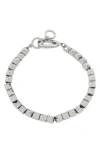 Allsaints Pyramid Flex Chain Bracelet