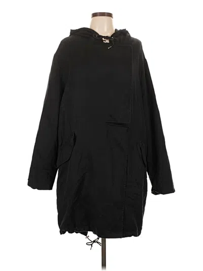 Pre-owned Allsaints Raincoat In Black