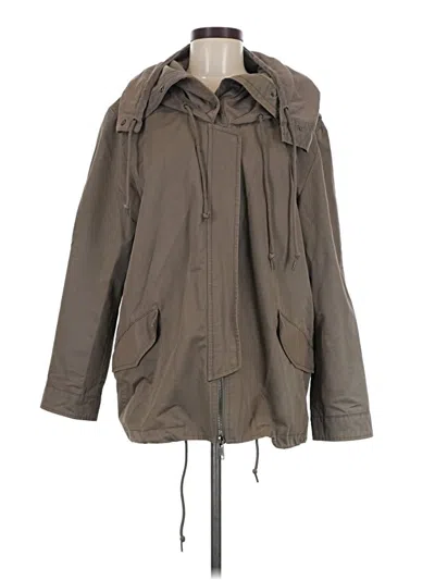 Pre-owned Allsaints Raincoat In Green