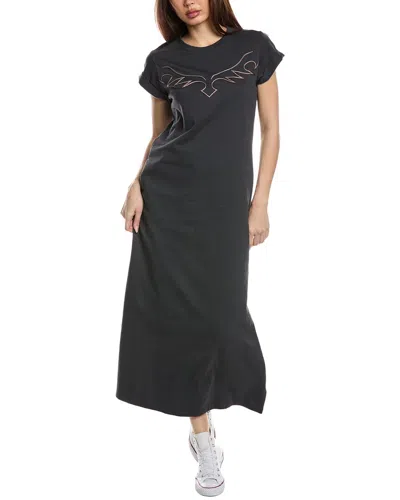 Allsaints Randal Anna Maxi Dress In Black