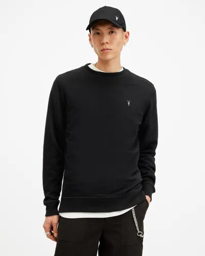 ALLSAINTS ALLSAINTS RAVEN CREW NECK RAMSKULL SWEATSHIRT,