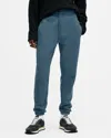 Allsaints Raven Cuffed Slim Fit Ramskull Sweatpants In Areo Blue