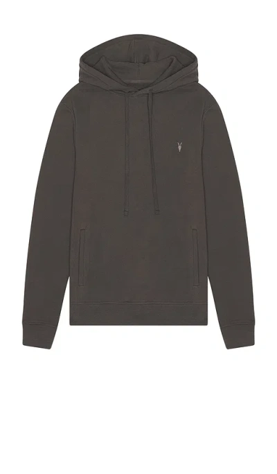 Allsaints Raven Oth Hoodie In Gray
