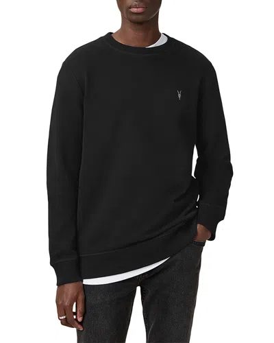 Allsaints Raven Regular Fit Sweatshirt In Black