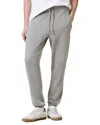 Allsaints Raven Cuffed Slim Fit Ramskull Sweatpants In Fossil Grey