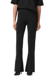 Allsaints Rebecca Zip Trousers In Black