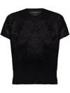 Allsaints Rebel Cashmere Top In Black