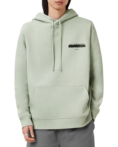 ALLSAINTS REDACT COTTON RELAXED FIT HOODIE