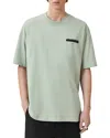Allsaints Redact Oversized Embroidered Logo T-shirt
