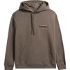 Allsaints Redact Hoodie In Brown
