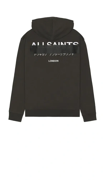 Allsaints Redact Hoody In Black