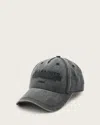 Allsaints Redact Logo Print Baseball Cap