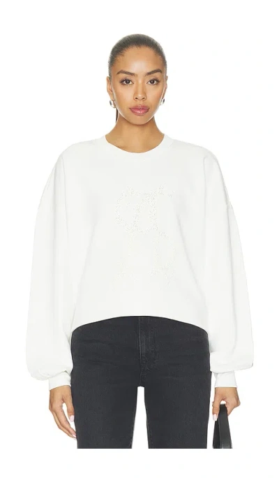 Allsaints Reflex Lila Sweatshirt In White