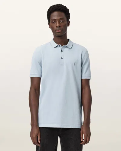 Allsaints Reform Cotton Slim Fit Polo Shirt In Multi