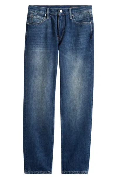 Allsaints Reid Straight Leg Jeans In Blue