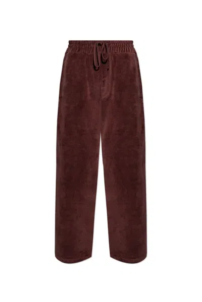 Allsaints Draven Trousers In Purple