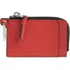 Allsaints Remy Leather Wallet In Gala Red