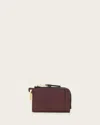 Allsaints Remy Leather Wallet In Red