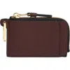 Allsaints Remy Leather Wallet In Red