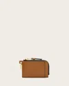 Allsaints Remy Leather Wallet In Gray