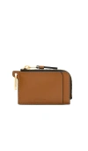 Allsaints Remy Leather Wallet In Brown