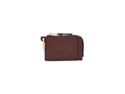 Allsaints Remy Wallet Wallet Handbags Dark Red: One Size