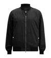Allsaints Reversible Bassett Bomber Jacket In Black