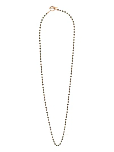 Allsaints Rhinestone-embellished Necklace In Gold