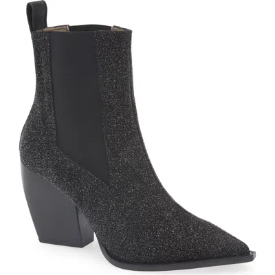 Allsaints Ria Sparkle Bootie In Gray