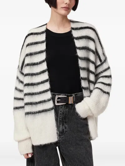 Allsaints Riga Striped Cardigan
