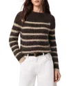 Allsaints Wool-blend Stripe Riga Sweater In Multi