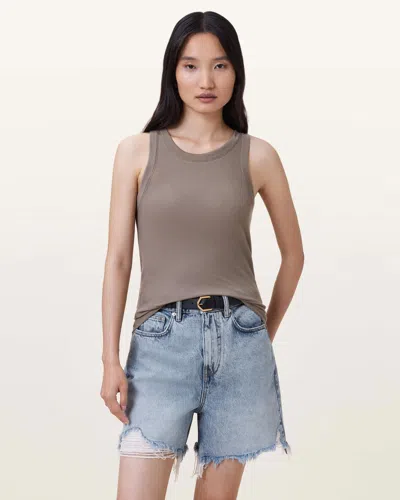 ALLSAINTS ALLSAINTS RINA CREW NECK SLEEVELESS TANK TOP,
