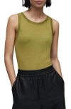 Allsaints Rina Tank Top In Kiwi Green