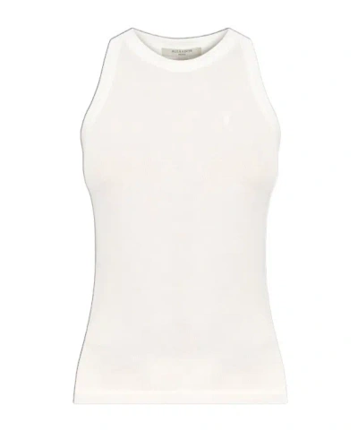 Allsaints Rina Ribbed Tank Top In Neutral
