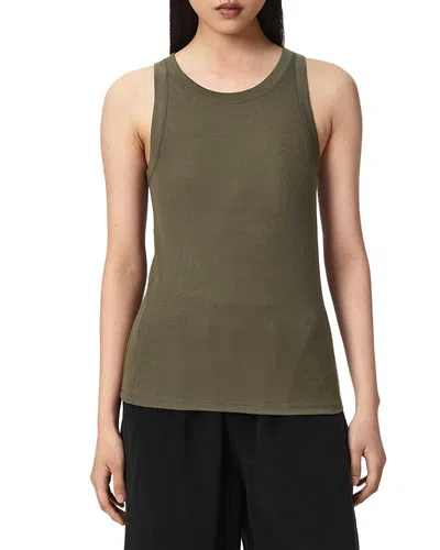 Allsaints Rina Tank Top In Green