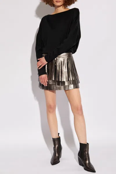 Allsaints ‘rita' Long-sleeved Top In Black