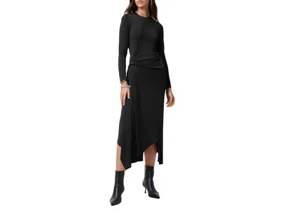 Allsaints Rivi Dress In Black