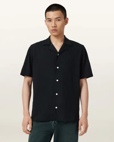 ALLSAINTS ALLSAINTS ROBSON SHORT SLEEVE RAMSKULL SHIRT,