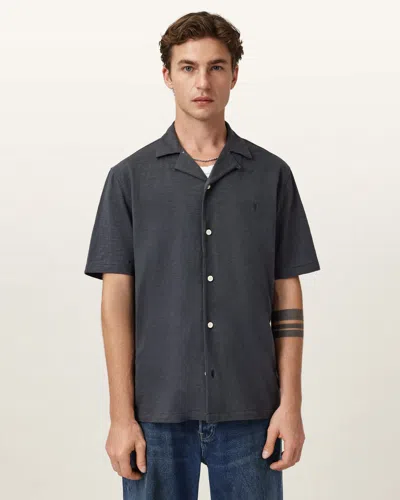 ALLSAINTS ALLSAINTS ROBSON SHORT SLEEVE RAMSKULL SHIRT,